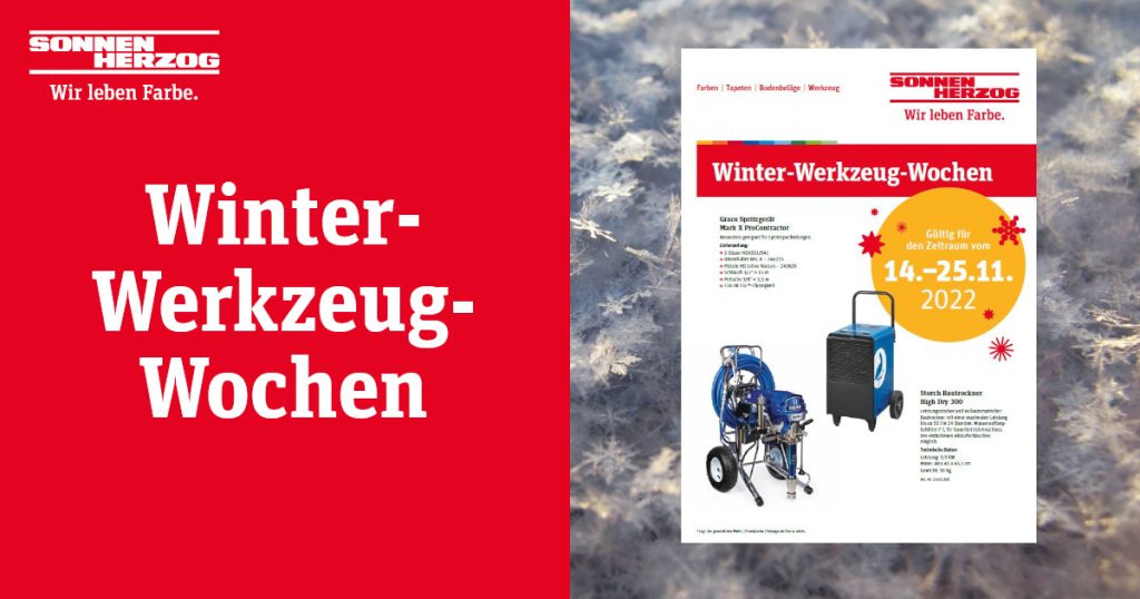 Winter Werkzeug Wochen 