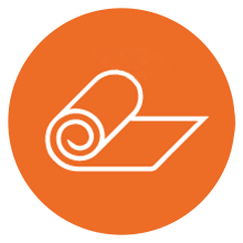 tapeten icon in orangenem kreis3